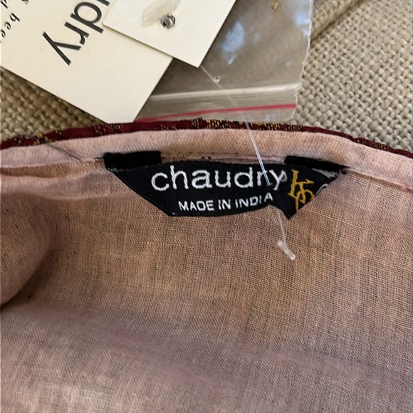 Incredible Velvet Tiered Skirt, Vintage India - Picture 13 of 16